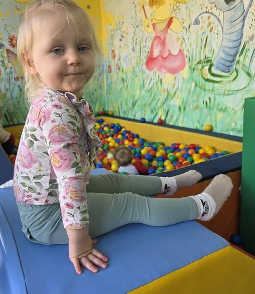 Zabawy w basenie z kulkami - grupa I