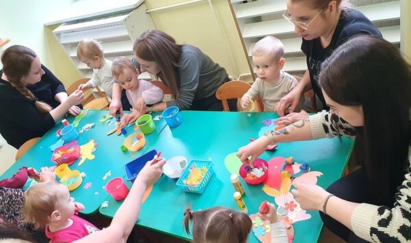 Przedświąteczne zajęcia plastyczne z Rodzicami - grupa I