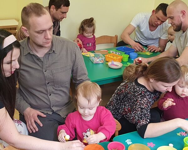 Przedświąteczne zajęcia plastyczne z Rodzicami - grupa I