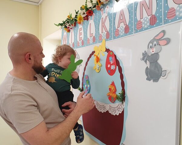 Przedświąteczne zajęcia plastyczne z Rodzicami - grupa I