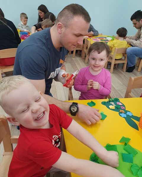 Przedświąteczne zajęcia plastyczne z Rodzicami - grupa IV