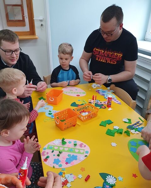 Przedświąteczne zajęcia plastyczne z Rodzicami - grupa IV