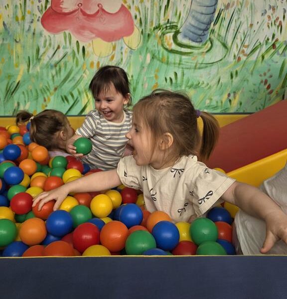 Zabawy w basenie z kulkami - grupa II