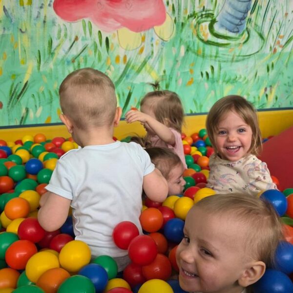 Zabawy w basenie z kulkami - grupa II