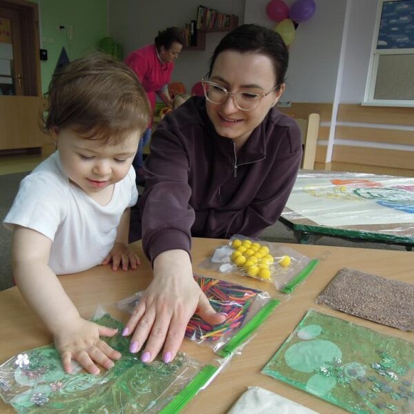 Zajęcia sensoryczne z rodzicami - grupa I