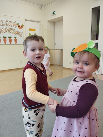 Dzień Marchewki zajęcia prozdrowotne w grupie II
