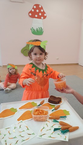 Dzień Marchewki zajęcia prozdrowotne w grupie III